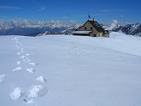 Salita al Rifugio Benigni il 22 marzo 08, Sabato Santo - FOTOGALLERY
